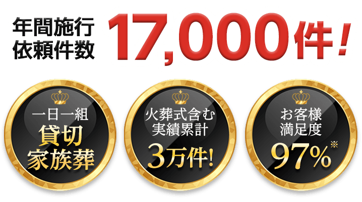 家族葬のトワーズが選ばれる理由イメージ画像