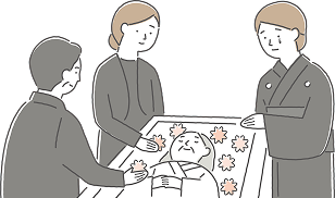 葬儀・葬式なら家族葬のトワーズ ご家族のご希望を叶えるこだわりの空間づくりのイメージ画像