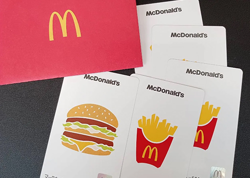 マクドナルド商品券イメージ